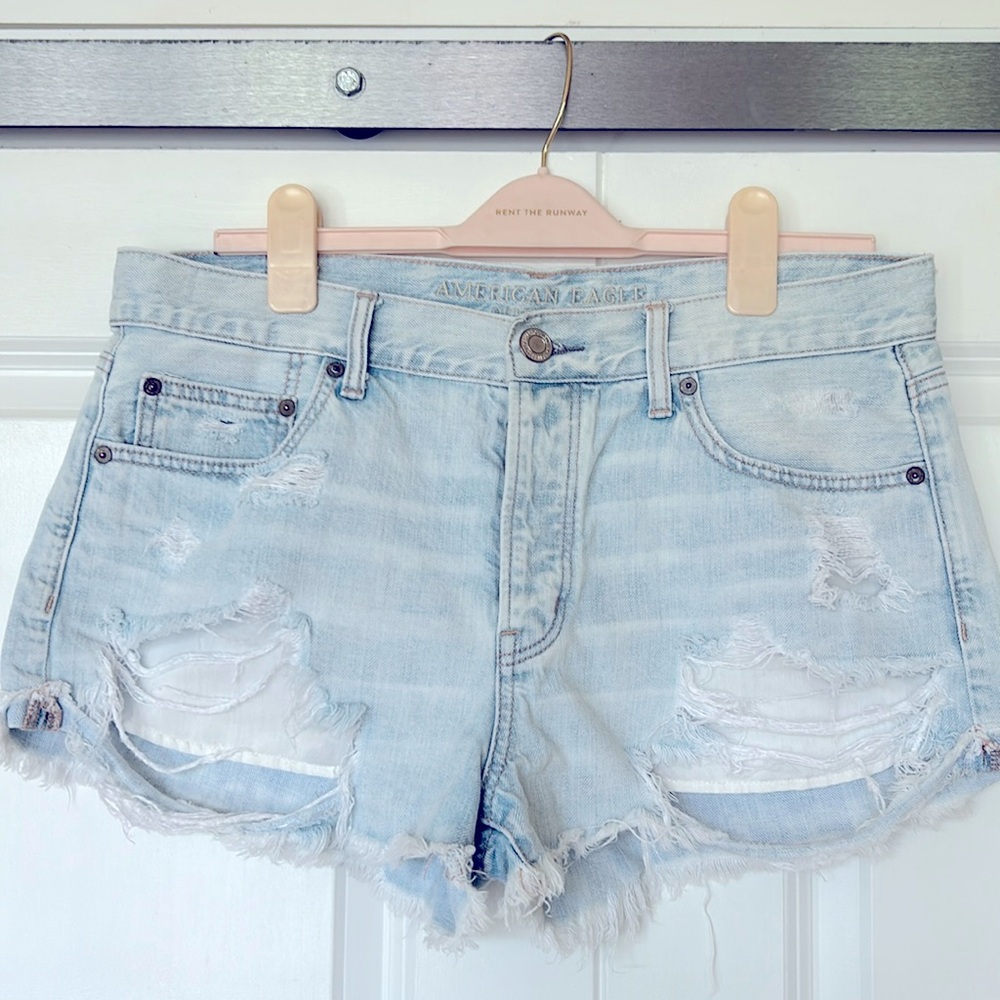 American Eagle Denim Jean Shorts (size 12)